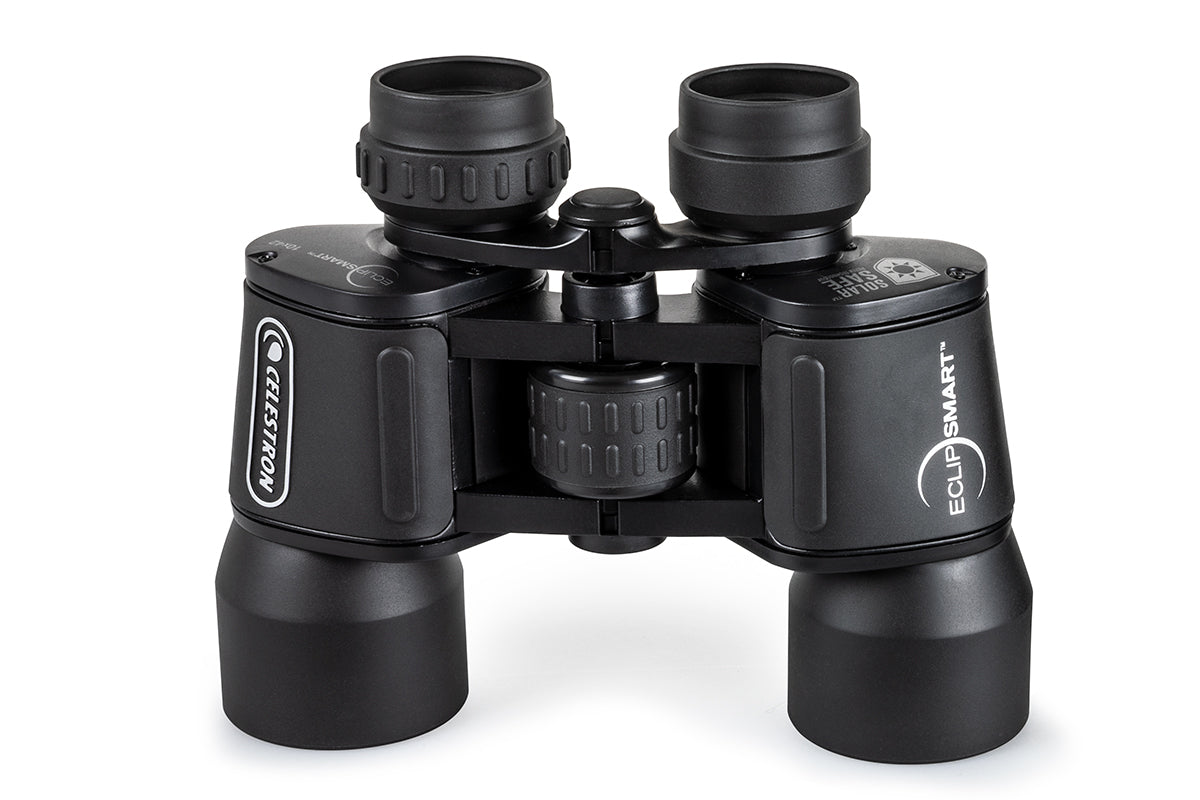 EclipSmart 10X42mm Porro Prism Solar Binoculars - Used | High Power Astronomy Binoculars for Solar Eclipse, Bird Watching & Stargazing