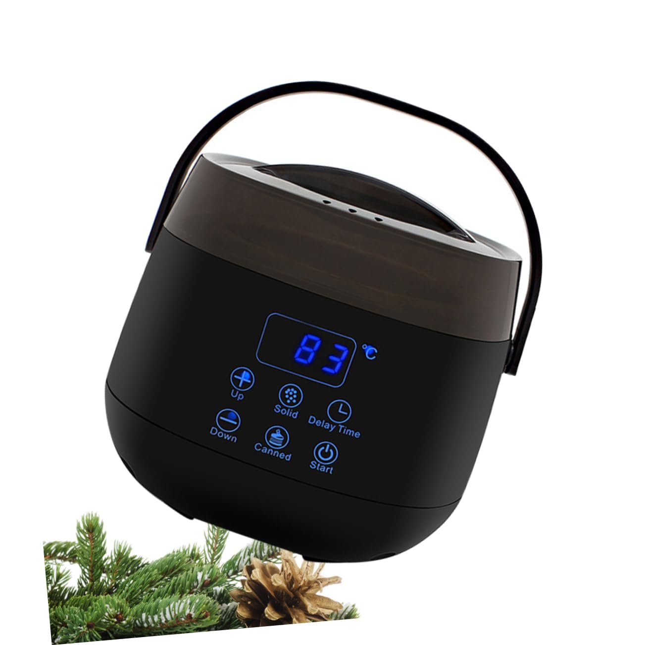 NOLITOY Professional Wax Warmer Machine for Hair & Body - Black Wax Heater for Smooth Wax Removal - Perfect for Salon, Spa & Home Use