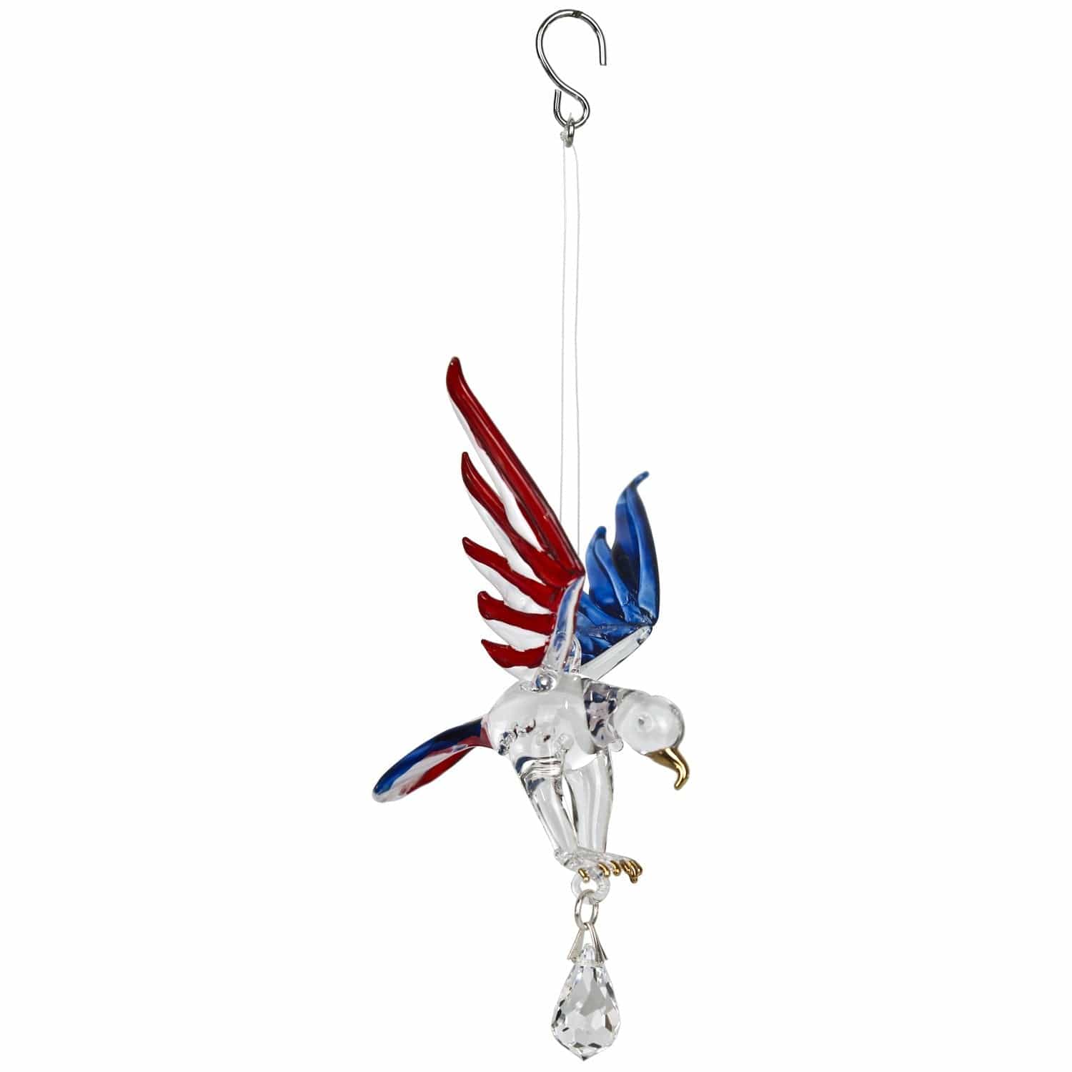 Crystal Fantasy Eagle Suncatcher - Handmade Glass Window Decor for Home & Garden - Perfect for Living Room, Bedroom, or Outdoor Spaces