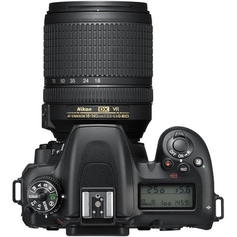Nikon D7500 DSLR Camera with 18-140mm VR Lens Kit - International Version for Photography, Travel & Vlogging