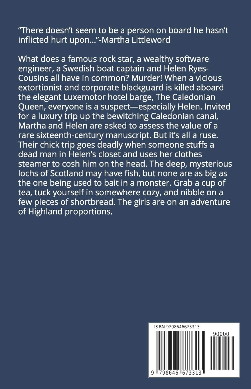 Murder On The Caledonian Queen - A Helen & Martha Cozy Mystery Novel | British Detective Story | Perfect for Mystery Book Clubs & Vacation Reading