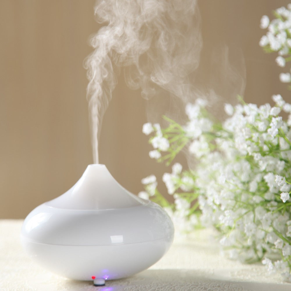 Premium Ultrasonic Aromatherapy Diffuser for Essential Oils - 300ml Cool Mist Humidifier with 7 Color LED Lights, Auto Shut-Off & Whisper-Quiet Operation - Perfect for Home, Office, Yoga & Spa Relaxation