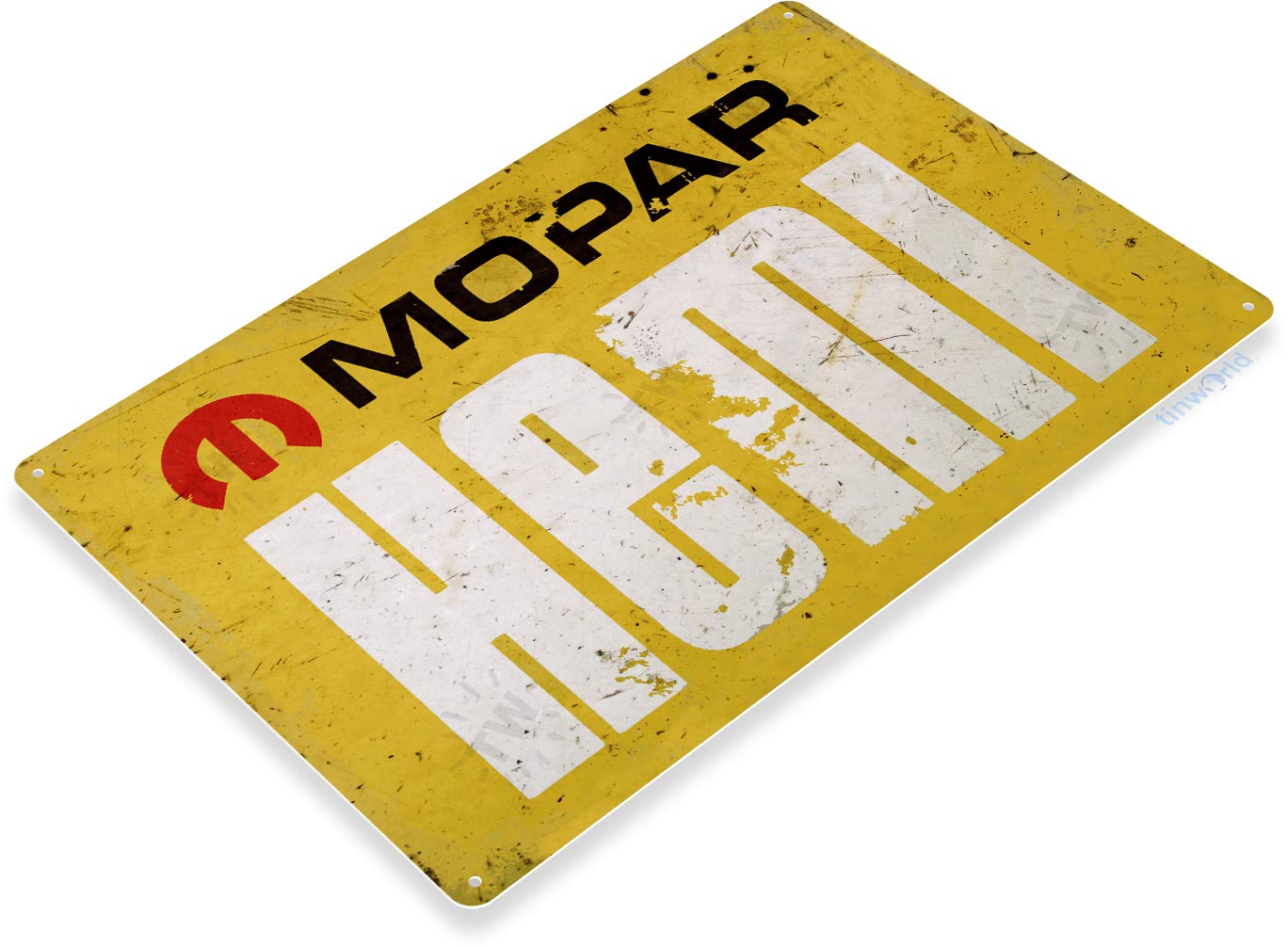 Vintage Metal Engine Tin Sign - Rustic Retro Garage Decor, Auto Shop Wall Art for Man Cave, Bar, Home & Office Decoration