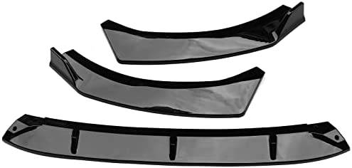 2021-2023 Kia K5 Front Bumper Lip Spoiler Kit - 3PCS Glossy Black Front Splitter for EX/GT/LX/LXS Models | Enhance Style & Aerodynamics for Street & Track Racing
