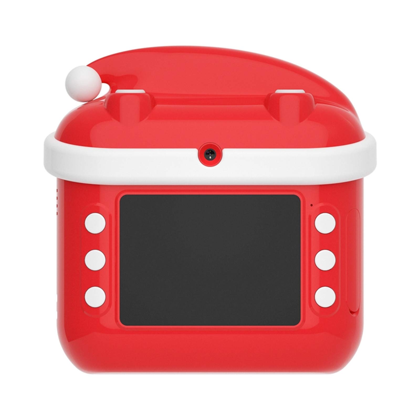 Santa Claus Instant Print Digital Camera for Kids - Mini Portable Toy Camera with 32GB TF Card & Photo Paper - Perfect Christmas Gift for Children, Birthday Party Favors, Travel Souvenirs & Family Fun Activities