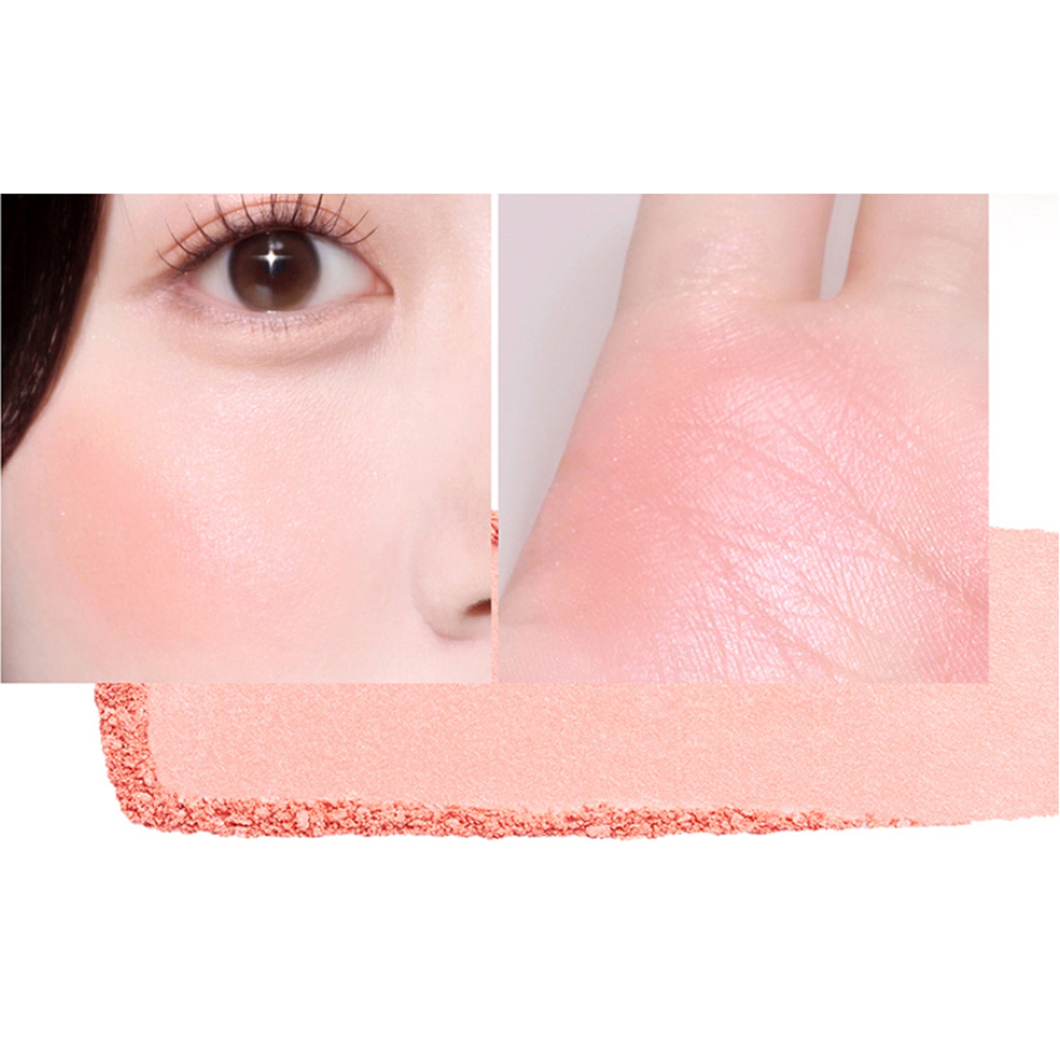 CLIO Essential Blush Tap - 8 Natural Blush Colors for Cheeks | Buildable & Long-Lasting Formula | Perfect for Everyday Makeup & Special Occasions