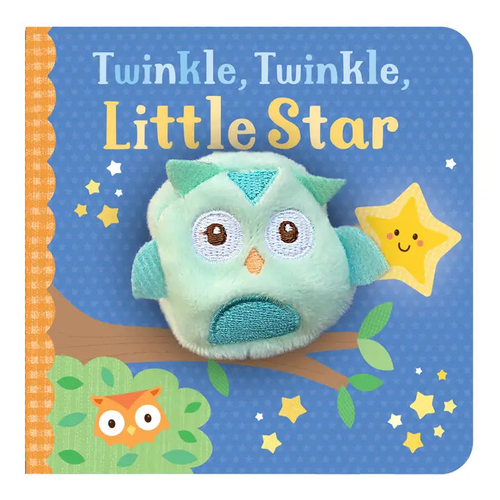 Twinkle Twinkle Little Star Finger Puppet Book - Interactive Baby Toy for Storytime & Bedtime - Perfect for Early Learning & Parent-Child Bonding