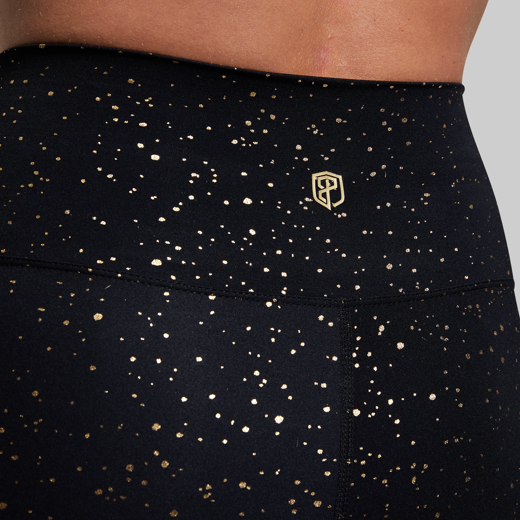 Synergy High Waist Yoga Leggings for Women - Noir Black - Tummy Control Workout Pants for Running, Gym & Lounge Wear