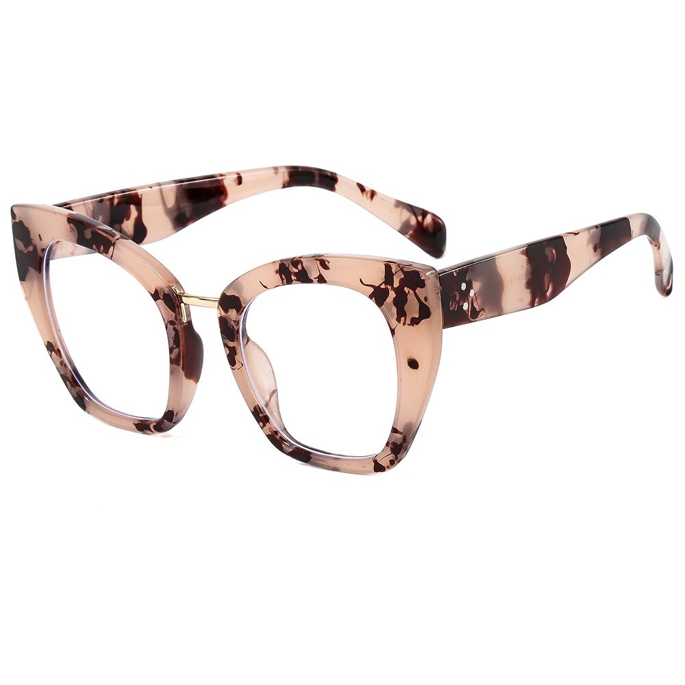Blue Light Blocking Glasses for Computer & Reading - Square Anti-Glare Prescription Frames (Unisex) | Reduce Eye Strain for Office Work, Gaming & Screen Time