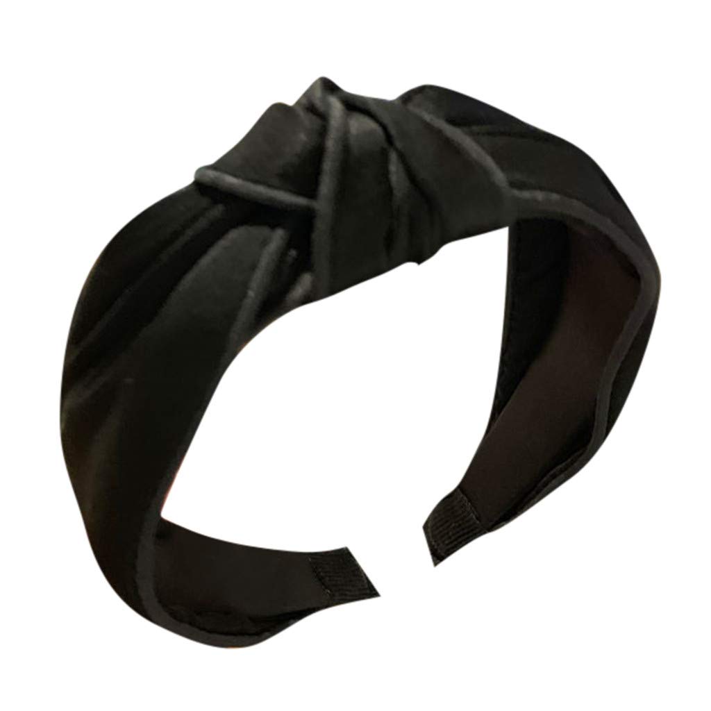 BCDshop Women's Headbands - Soft Fabric Twist Knot Turban Hairbands for Women & Girls, Stretchy Hair Hoop Headwraps for Workout, Yoga, Running & Everyday Style