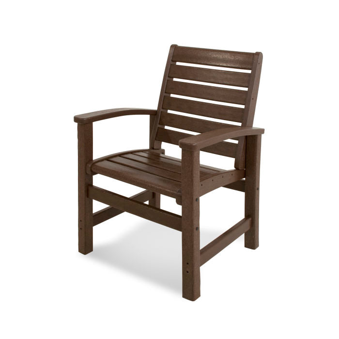 POLYWOOD Signature Dining Chair - Weather-Resistant Outdoor Furniture for Patio, Deck & Garden - Durable & Stylish Seating Solution