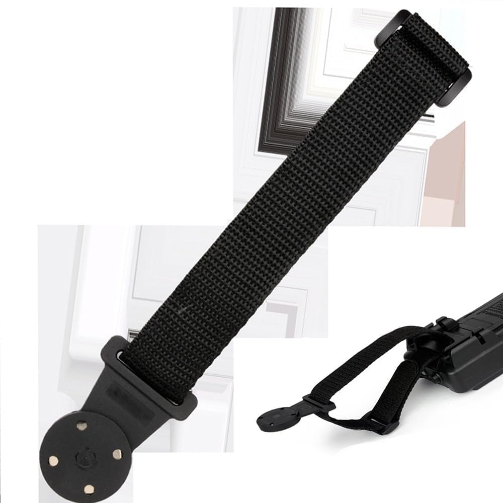 Fluke Multimeter Magnetic Hanger Kit - Black Loop Strap with Clip & Strong Magnet for Secure Tool Organization (Ideal for Electricians, HVAC Technicians & DIY Projects)