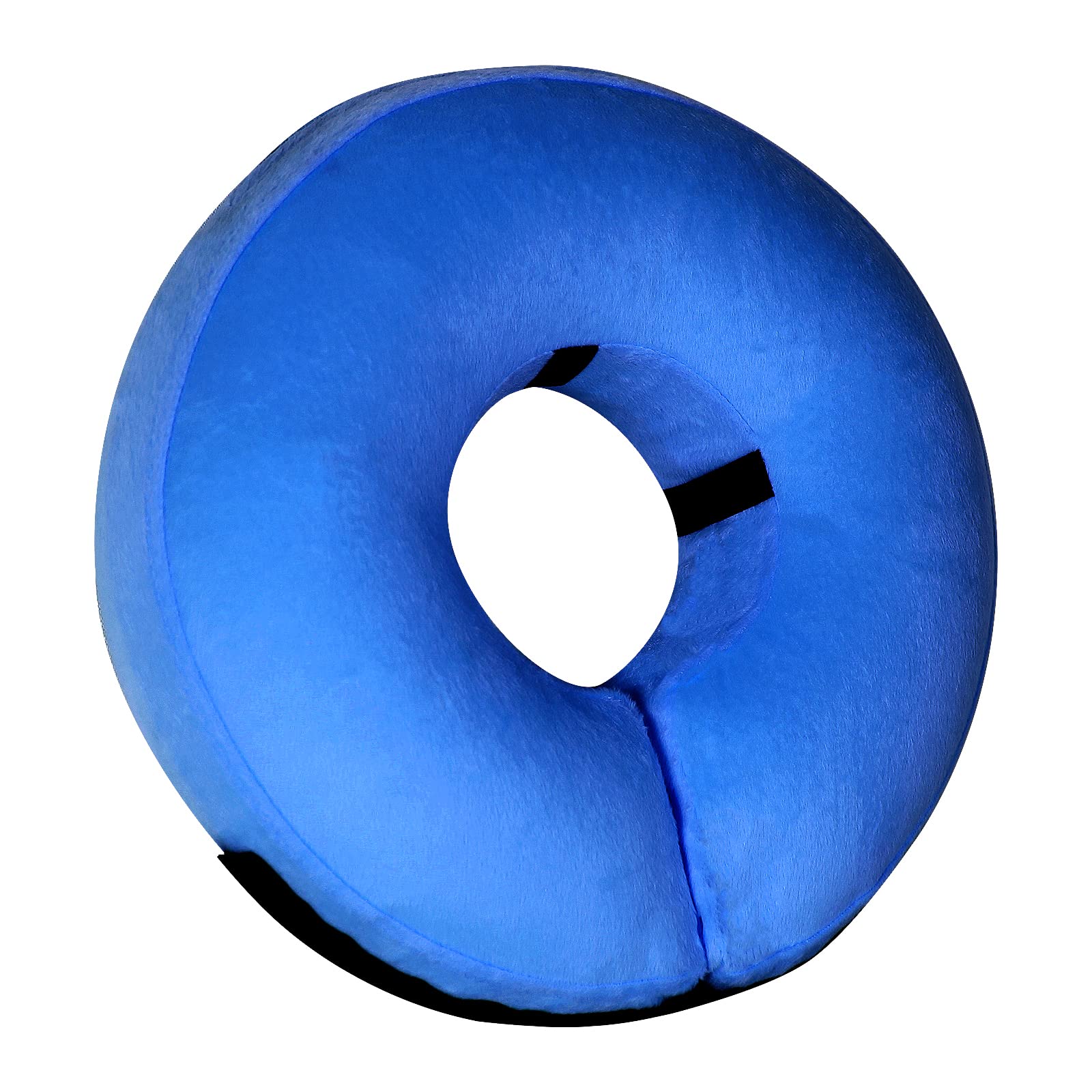 **Inflatable Dog Cone Collar - Soft Protective Recovery Collar for Dogs & Cats After Surgery, Comfortable Donut Collar for Large, Medium & Small Pets (Blue, Medium) - Ideal for Post-Surgery, Wound Care & Anxiety Relief**