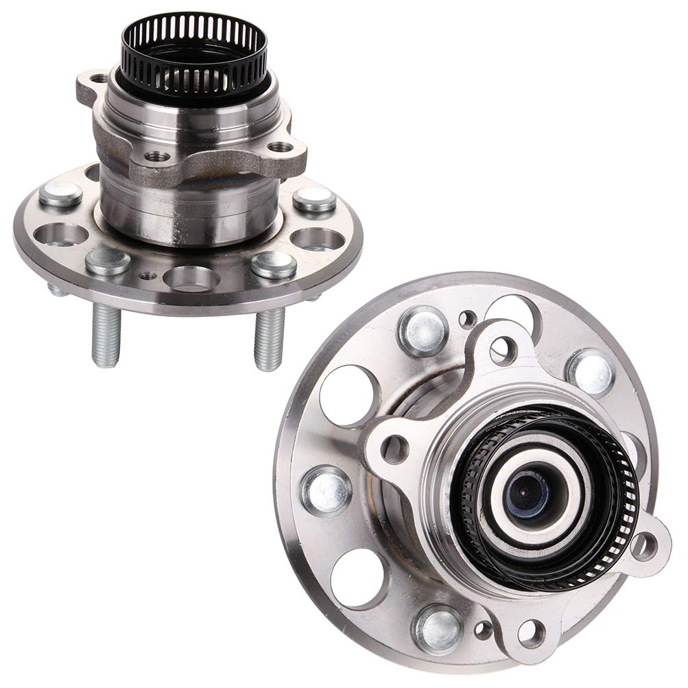 High-Quality Wheel Hub and Bearing Assembly Replacement for 2007-2012 Hyundai Elantra - ABS Compatible (2-Pack) - Perfect for Smooth Ride & Safe Braking Performance