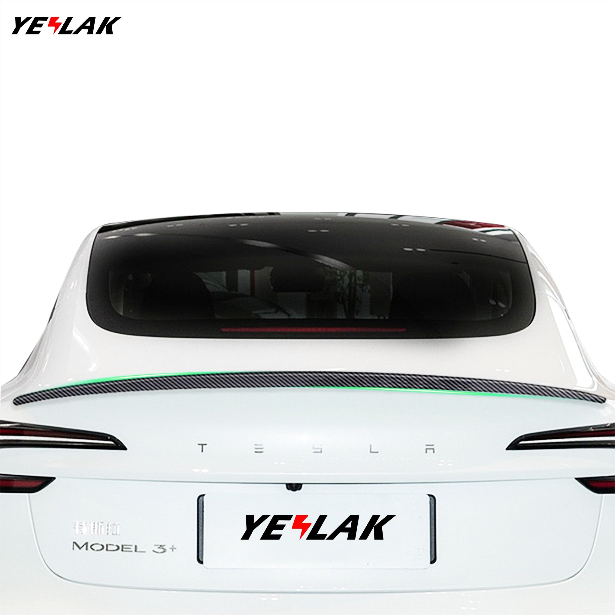 2024+ Tesla Model 3 Highland Real Carbon Fiber Spoiler - Performance Style | Lightweight & Durable | Perfect for Car Enthusiasts & Street Racing | Overstock EU Market Only