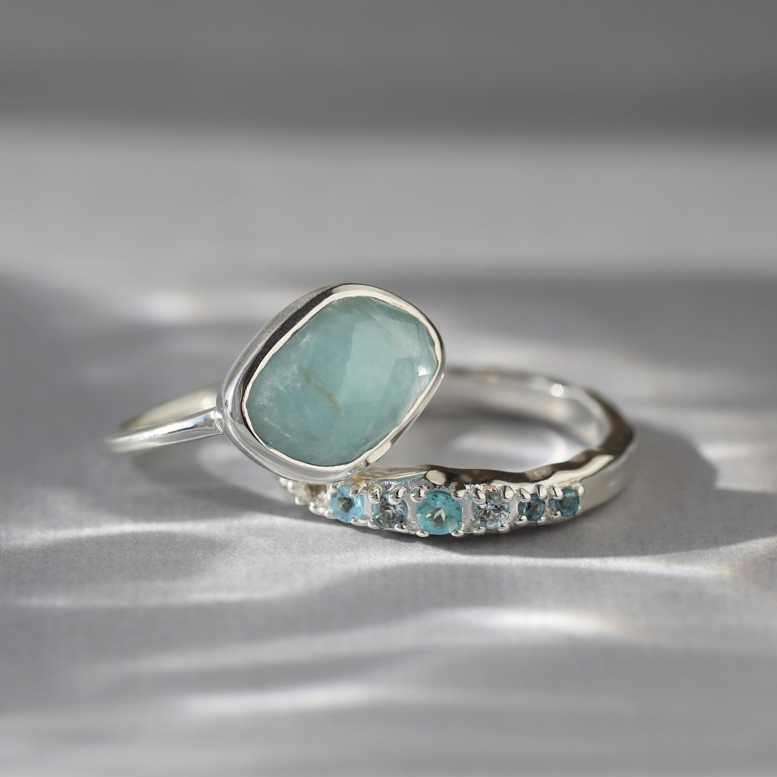 Hattie Ombre Molten Ring - Elegant Stackable Gold & Silver Jewelry for Women | Perfect for Everyday Wear, Date Nights & Special Occasions
