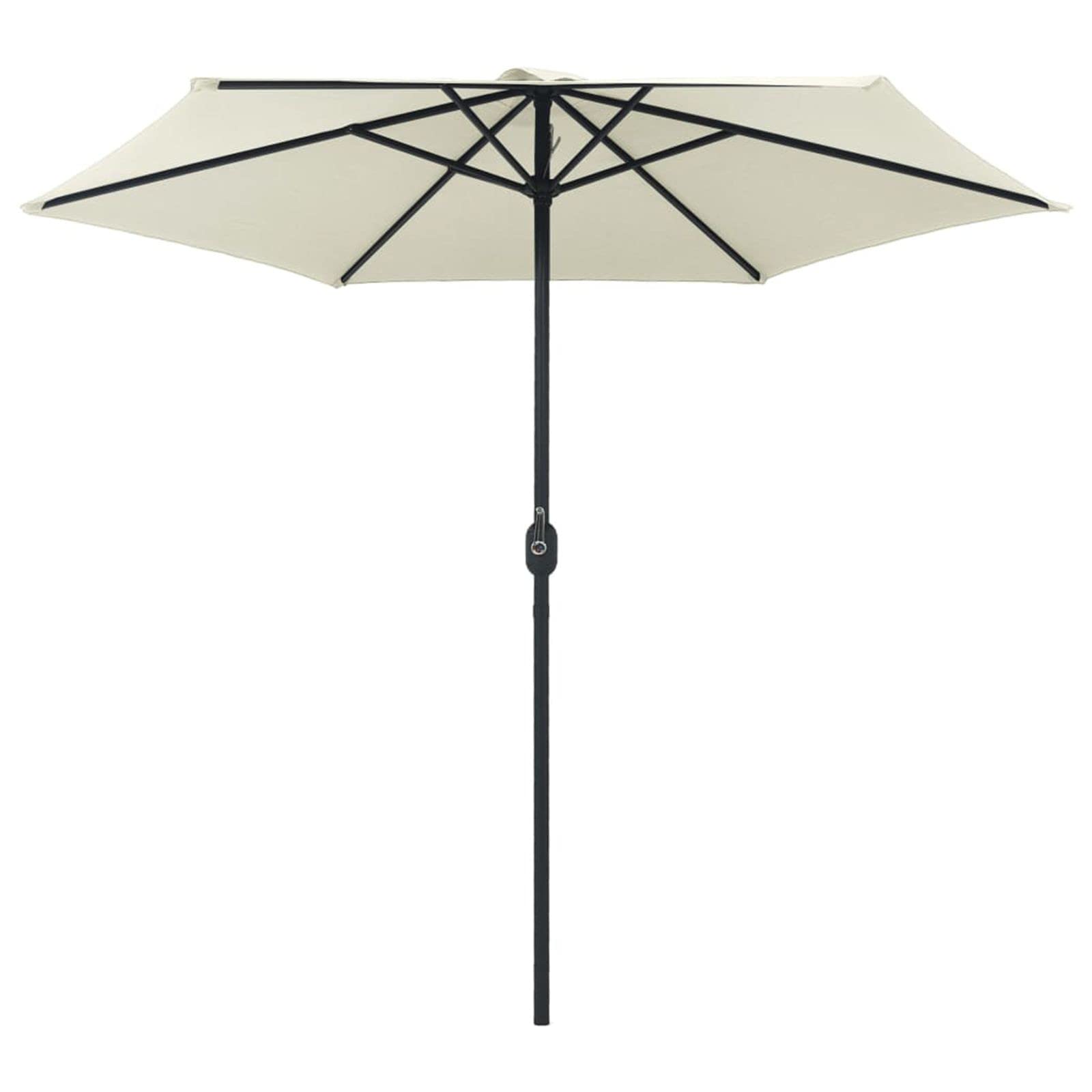 Windproof Outdoor Patio Umbrella - Heavy Duty Rectangular Table Umbrella for Backyard, Garden, Deck & Picnic | UV Protection & Portable Design for Shade & Comfort