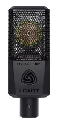 Lewitt LCT 440 PURE Professional Studio Condenser Microphone - Perfect for Podcasting, Voice Overs & Music Recording
