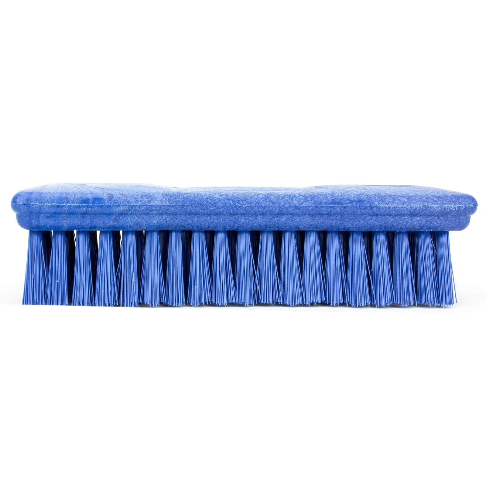 SPARTA 42024EC14 Comfort Grip Plastic Scrub Brush - 2 Inch Hand Cleaning Brush, Blue (Pack of 6) - Perfect for Kitchen, Bathroom, Dishes & Household Cleaning