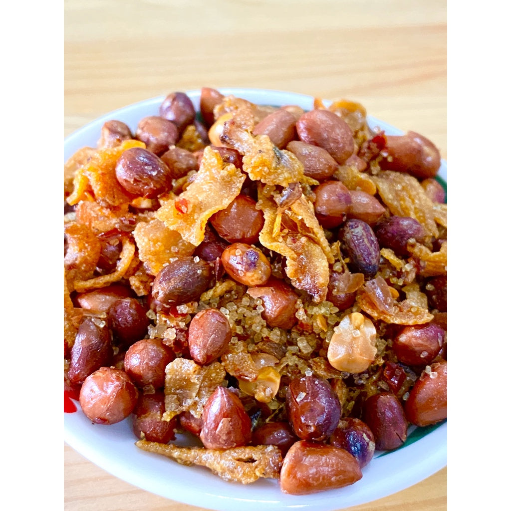 Crispy Fried Fish Cake & Anchovies with Peanuts Snack Mix - Korean Style Finger Food for Parties, Movie Nights & Quick Bites