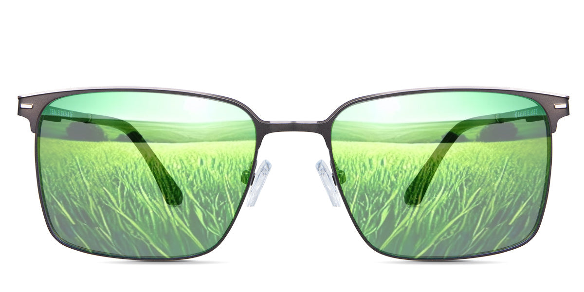 Griffin Men's Prescription Tinted Glasses - Stylish & UV Protection for Driving, Reading & Outdoor Activities