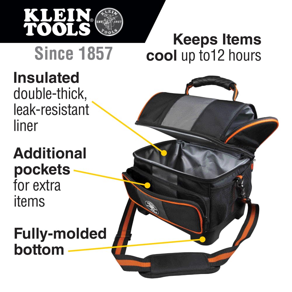Klein Tools Cooler Box - Portable for Camping & Picnics