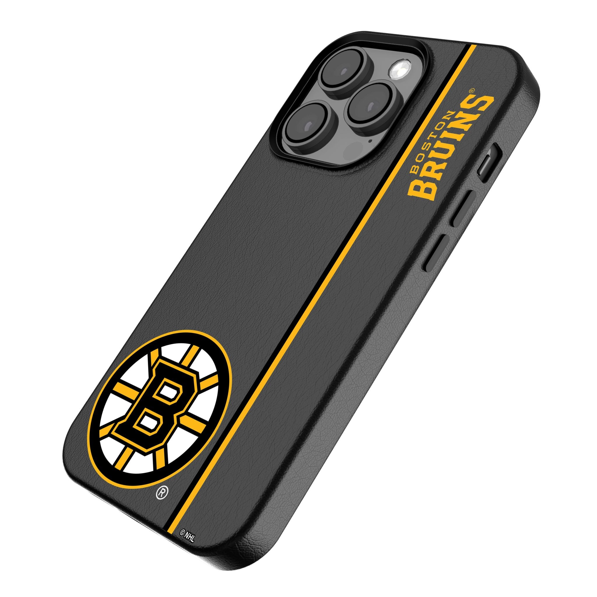 Boston Bruins MagSafe Compatible Phone Case for iPhone 14/13/12 Pro Max - Durable Hockey Team Design for Fans - Perfect for Game Day & Everyday Use