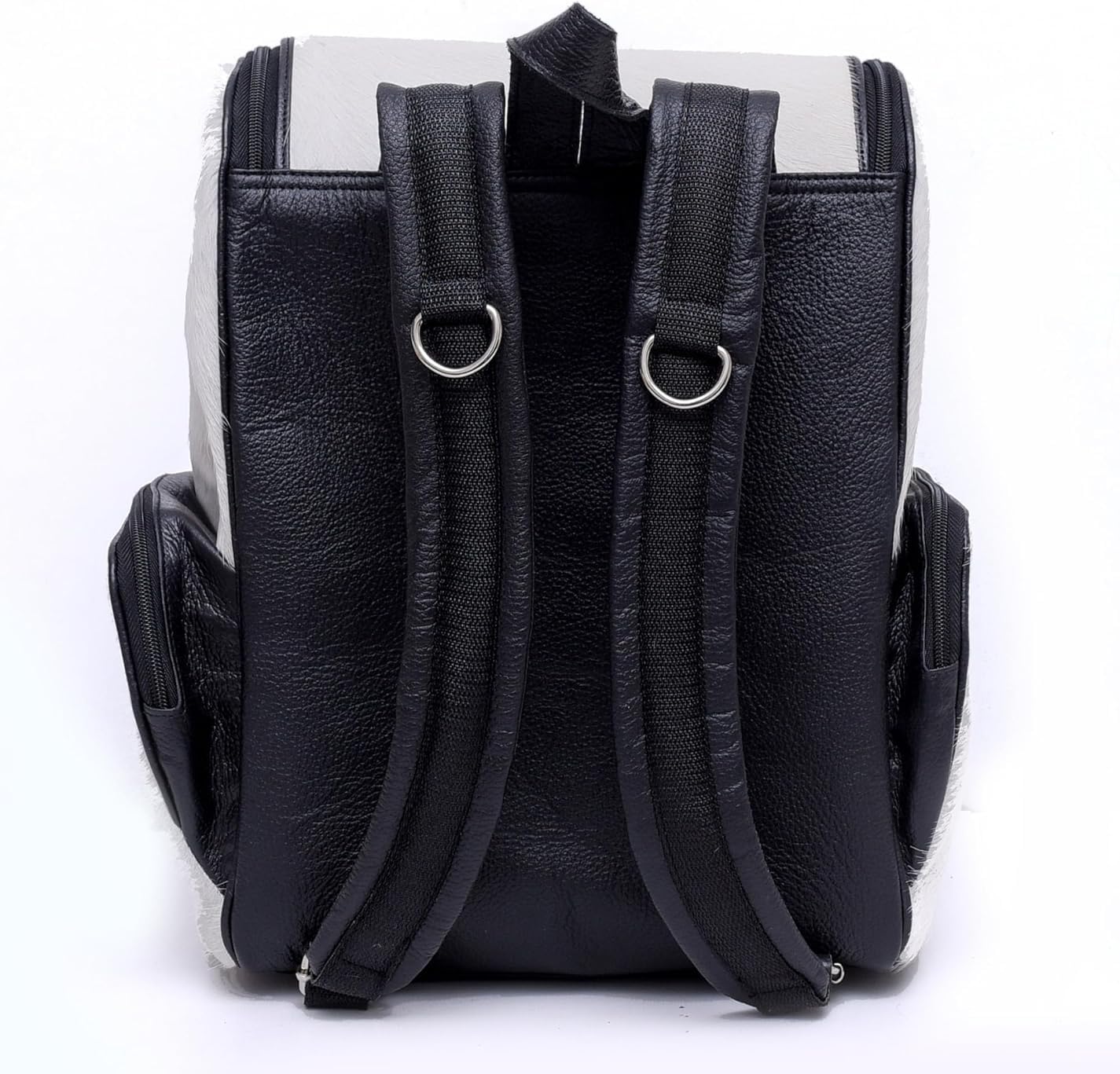 Genuine Cowhide Leather Backpack for Women - 15.6 Inch Laptop Compartment, Travel & Diaper Bag - Western Style Durable Backpack for Work, College & Outdoor Adventures