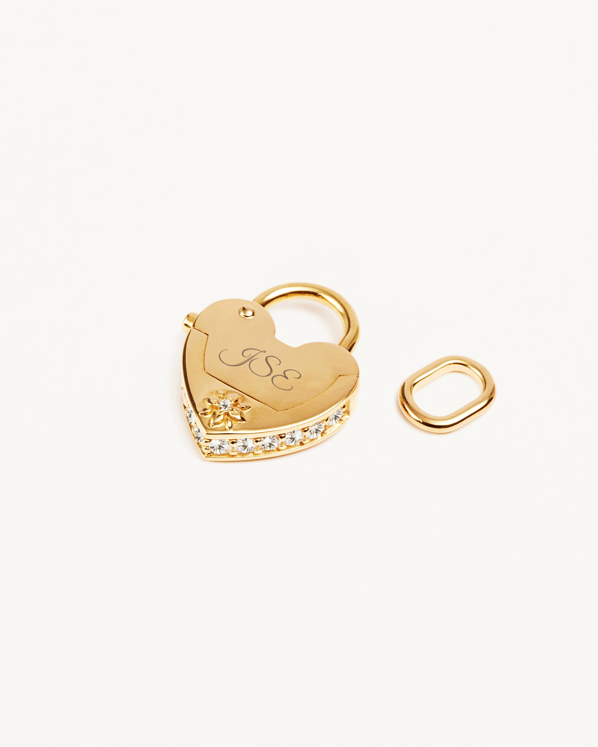 18K Gold Vermeil Love Unlocked Padlock Pendant Necklace - Romantic Gift for Her, Valentine's Day, Anniversary & Couples Jewelry - Perfect for Everyday Wear & Special Occasions