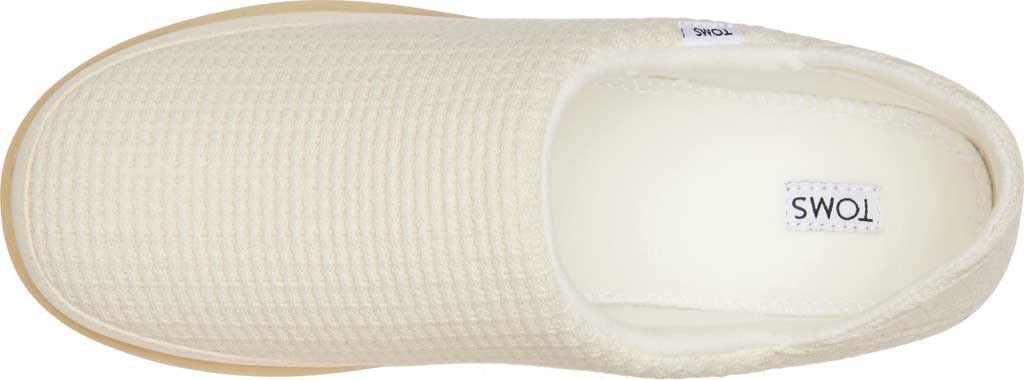 TOMS Women's Ezra Waffle Knit Clog Slippers - Comfortable House Shoes for Women, Cozy Indoor/Outdoor Slides for Relaxing at Home, Lounging or Quick Errands