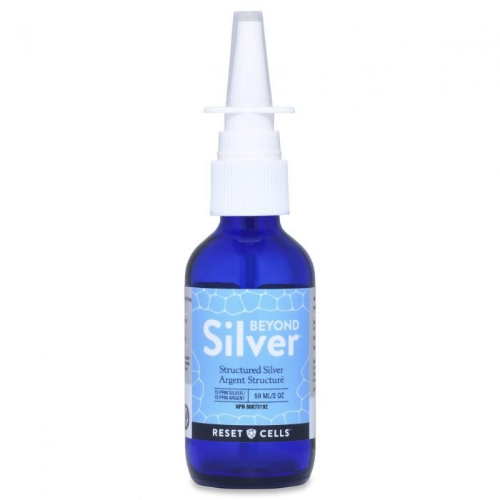 Beyond Silver Structured Silver Nasal Spray 59ml - Immune Support & Sinus Relief for Cold & Allergy Season