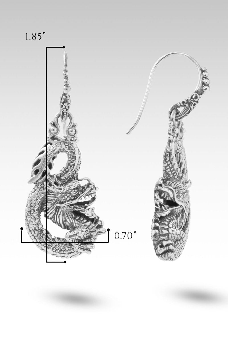 Dragon Brace Protector Earrings - Stylish and Protective Jewelry for Sensitive Ears | Perfect for Daily Wear, Workouts, and Fashion Accessories
