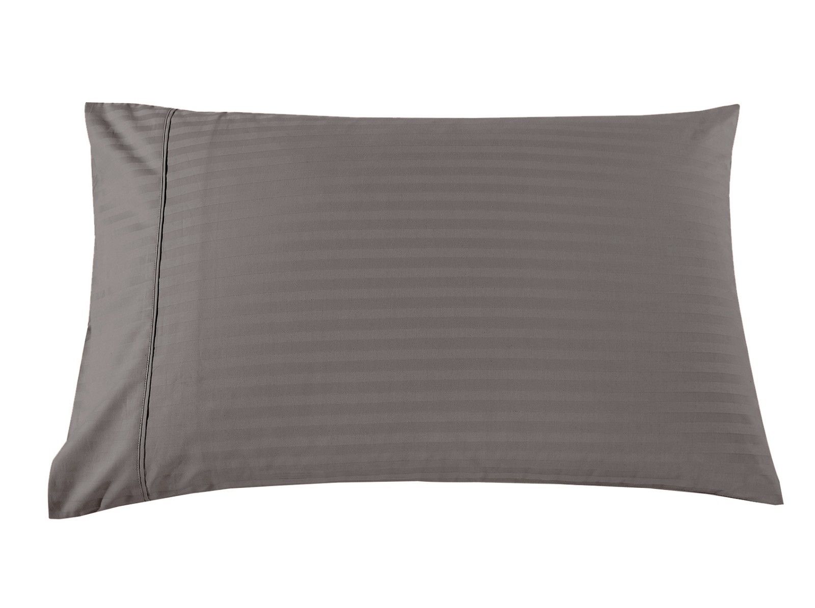 Luxury 1200 Thread Count 100% Egyptian Cotton Sheet Set - Queen Size Stripe Hotel Collection in Charcoal Gray | Ultra Soft Breathable Bed Sheets for Master Bedroom, Guest Room & Luxury Hotels