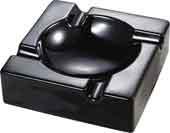 Premium Donovan Ceramic Cigar Ashtray - Handcrafted Porcelain Cigar Tray for Indoor & Outdoor Smoking - Perfect for Cigar Lounges, Patios & Man Caves