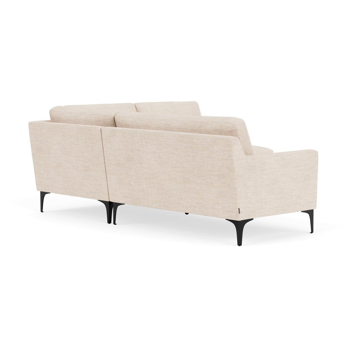 Astha Fabric Right Corner Sofa - Modern L-Shaped Sectional Couch for Living Room, Home Theater & Small Spaces | Comfortable & Stylish Lounge Furniture