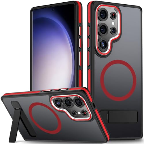 Black/Red+Stand