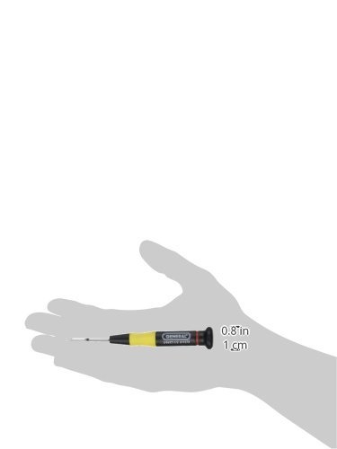 General Tools Precision Screwdriver #611078 - 5/64 Inch Slotted Screwdriver for Electronics, Watches & Small Appliances - Professional Repair Tool for Eyeglasses, Phones & Jewelry