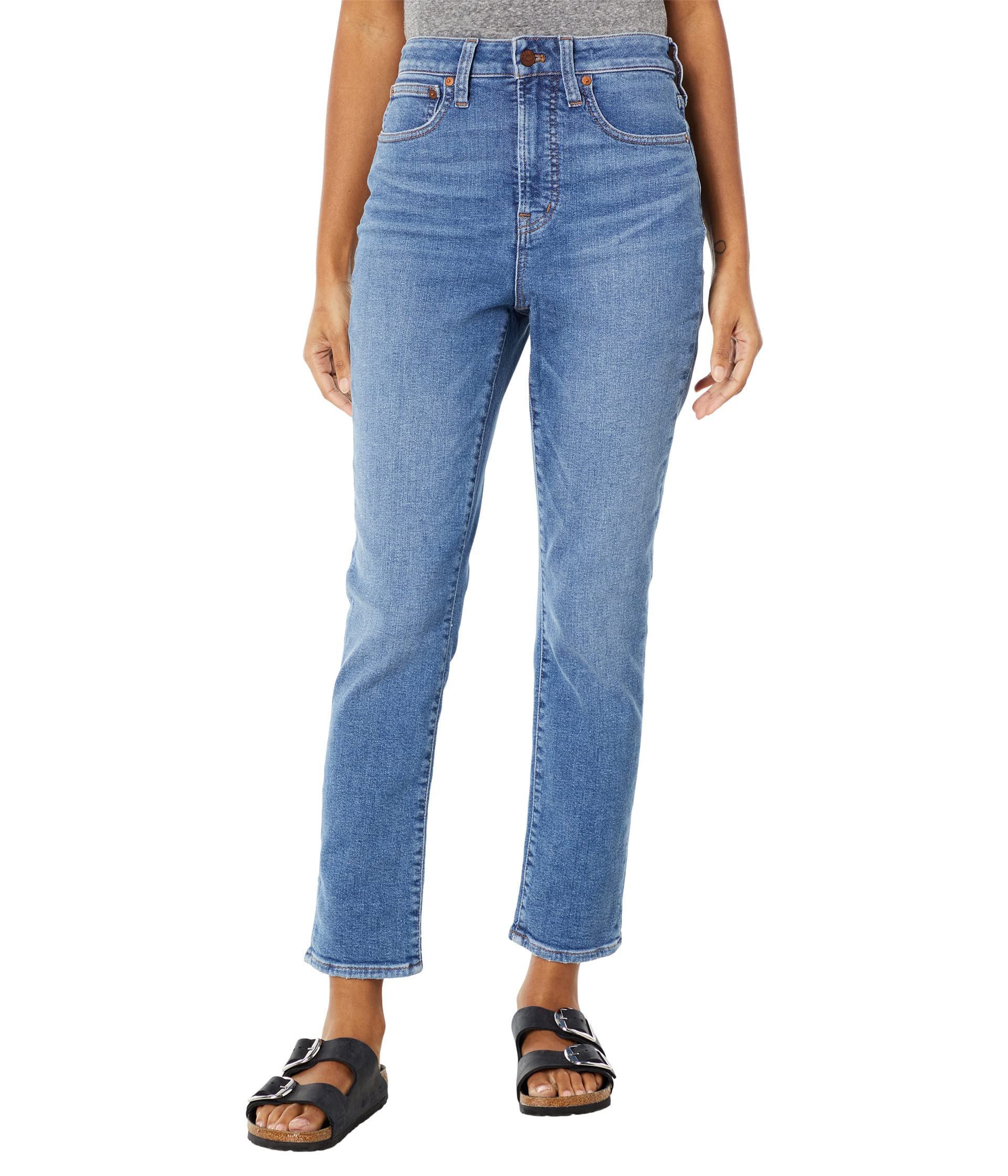 Madewell Curvy Vintage Jeans - Finney Wash for Women's Casual Wear