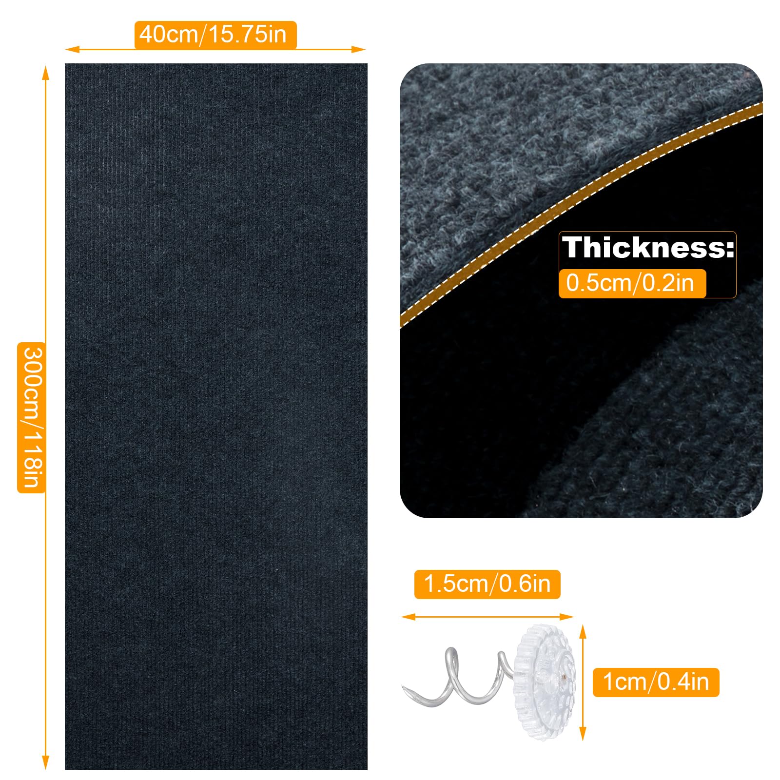 Self-Adhesive Cat Scratching Mat - 118