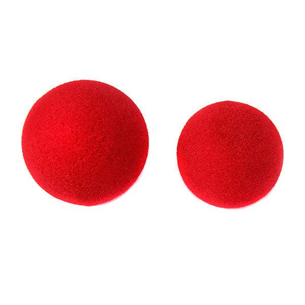Ben Nye Professional Red Foam Nose - Halloween Costume Accessory for Clown, Jester & Theatrical Makeup - Perfect for Cosplay, Parties & Stage Performances