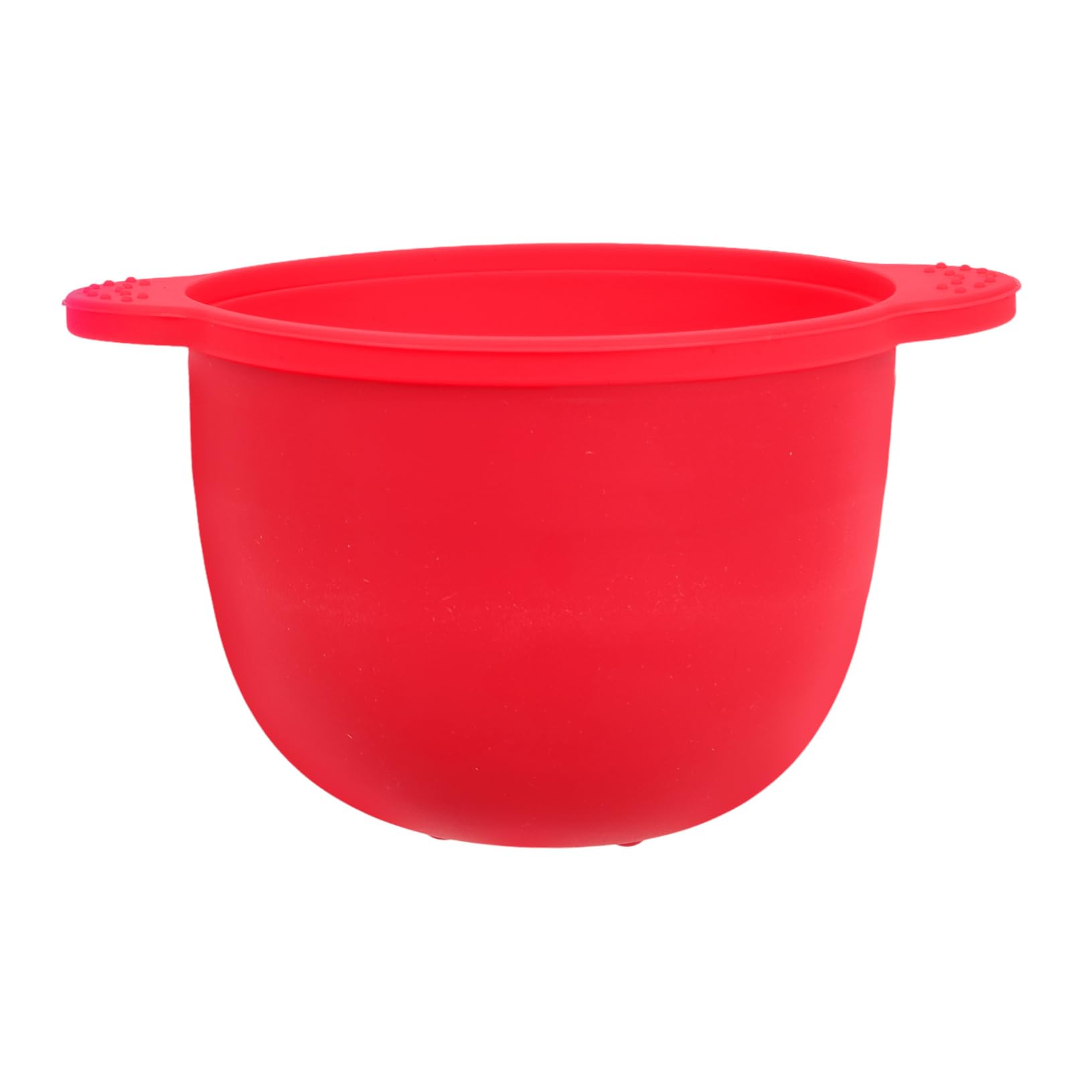 Mikinona Silicone Wax Pot Liner - 300ml Heat-Resistant Multipurpose Wax Bowl for Hair Removal, Home & Salon Use - Perfect for Waxing, DIY Beauty, and Professional Spa Treatments (Red)