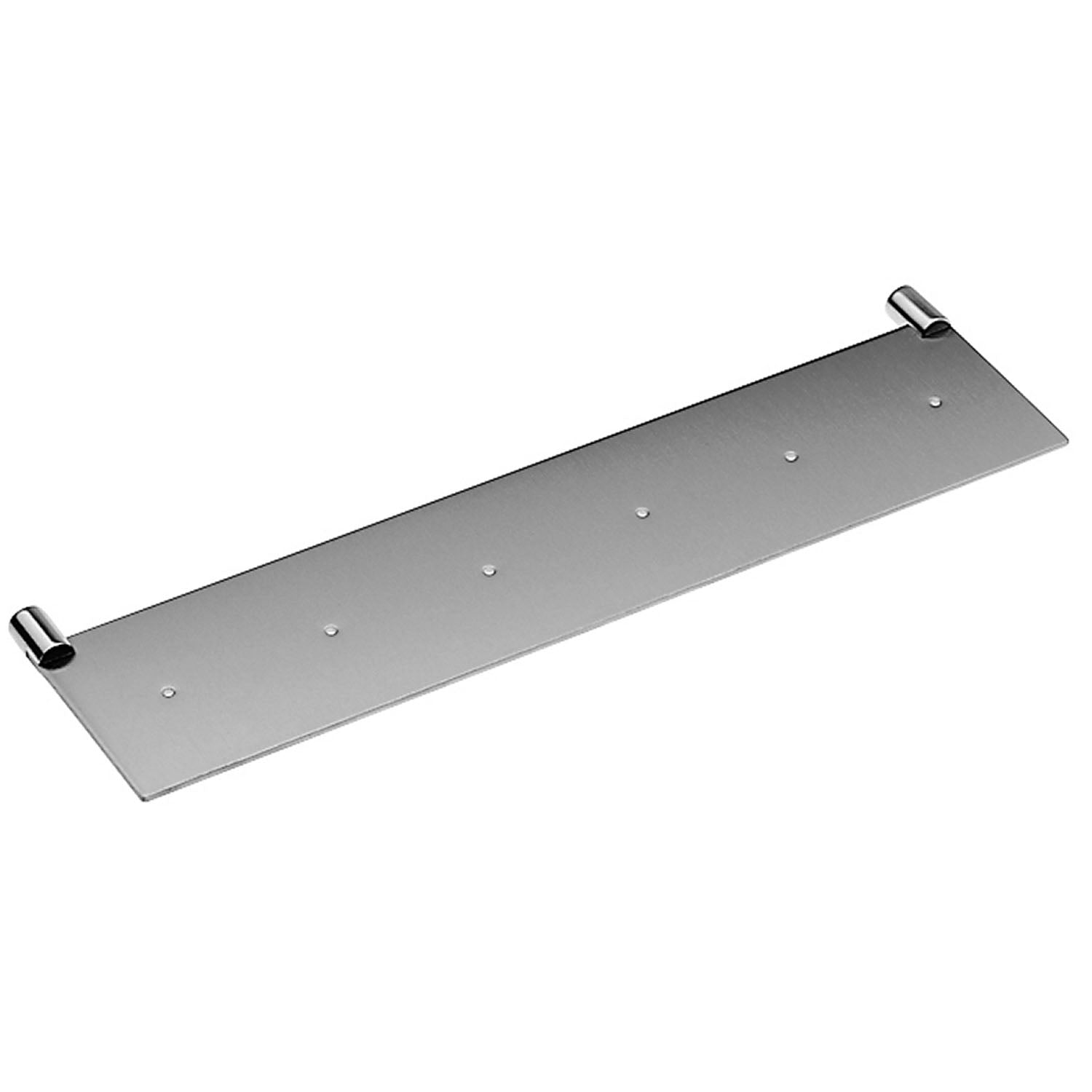 COSMIC Logic Corner Bathroom Shelf - Wall Mount Stainless Steel with Matte Chrome Finish - 15.75