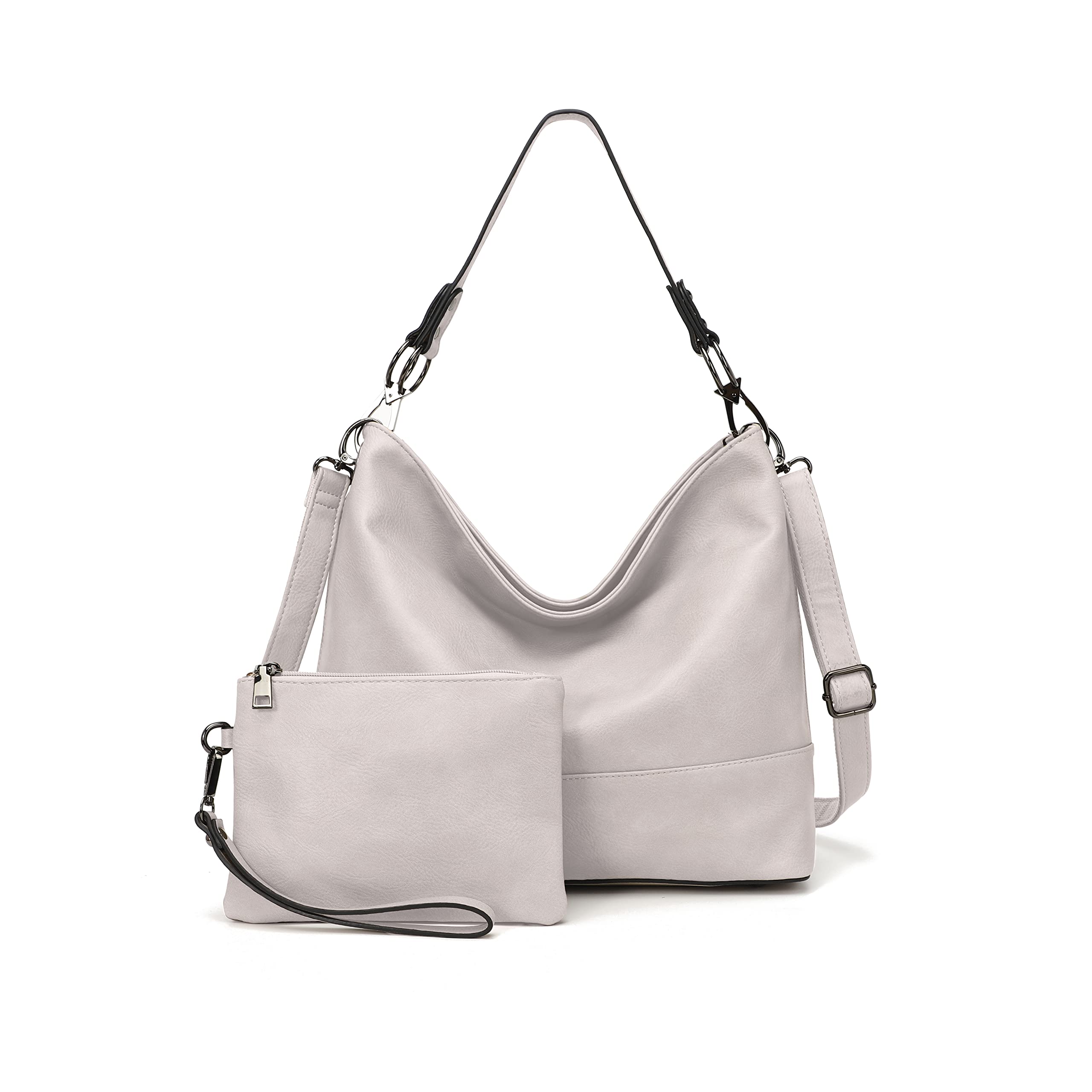 Stylish Women's PU Leather Tote Bag - Large Hobo Shoulder Purse & Crossbody Satchel for Work, Travel & Everyday Use
