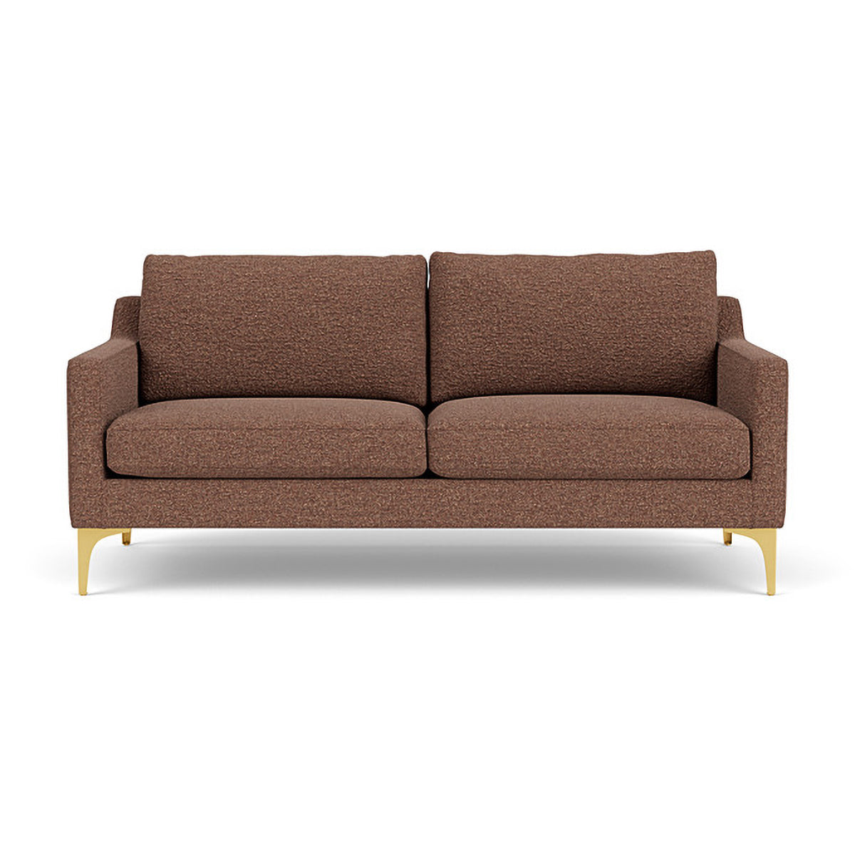 Astha Boucle 2 Seater Sofa - Modern Upholstered Loveseat for Small Spaces | Perfect for Apartments, Living Rooms & Cozy Home Decor