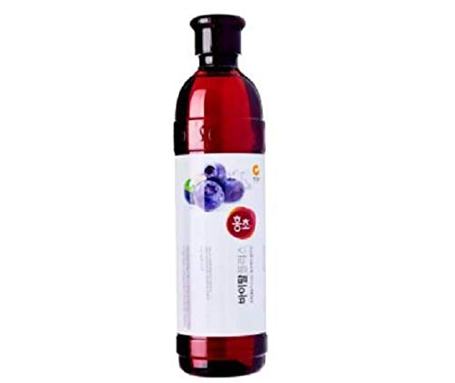 Daesang Hongcho Blueberry Fruit Vinegar Drink 900ml - Fermented Vinegar with Fruit Concentrates for Digestive Health | Perfect for Detox, Weight Loss & Healthy Lifestyle