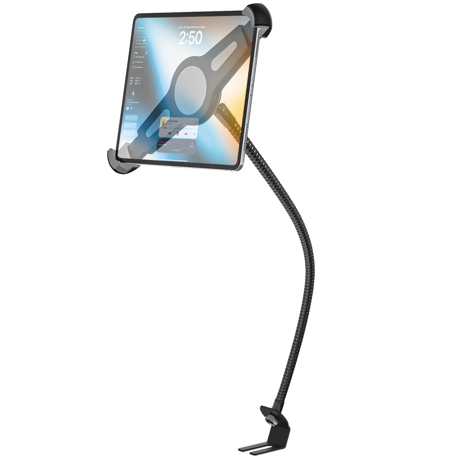 Heavy Duty Gooseneck Tablet Mount for Car & Truck - Universal 9.5