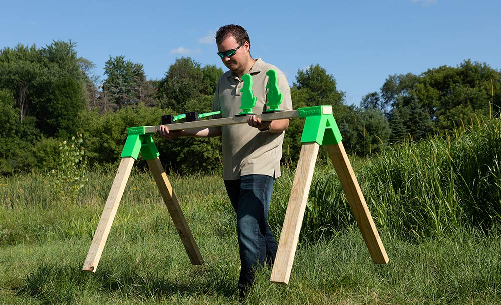 Throom - Self Healing Shooting Targets for Pistol & Rifle | Reactive Prairie Dog Knockdown Gun Targets | Indoor & Outdoor Range Use | Ricochet Free | Perfect for Training, Competition & Tactical Practice