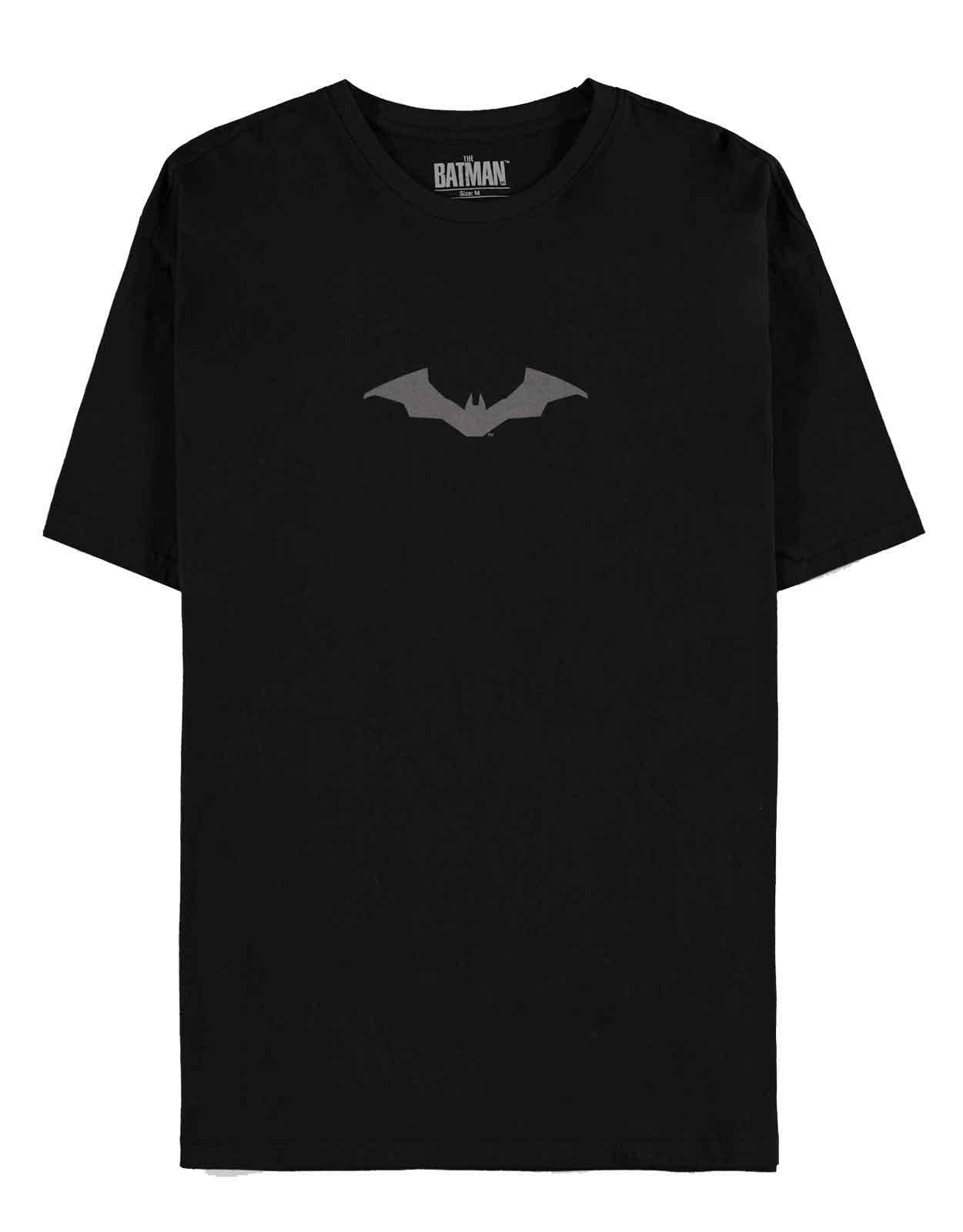 Official The Batman 'I Am The Shadows' 2022 Women's Oversized Black T-Shirt | Superhero Graphic Tee for Casual Wear, Cosplay & Gifts