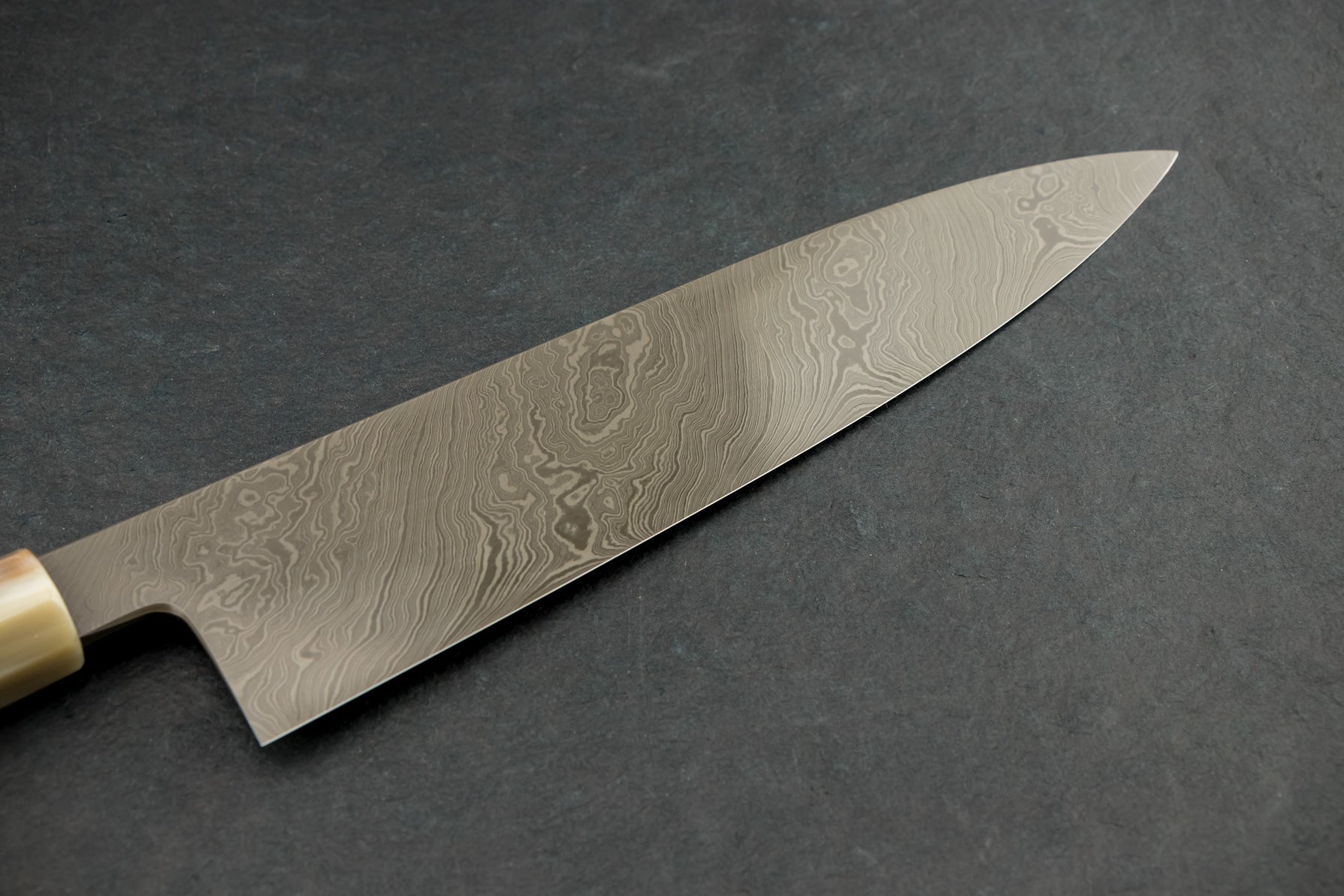 Premium Shoichi Hashimoto Tobigumo Coreless Torsion Damascus Gyuto Knife 240mm - Japanese Chef Knife for Professional Cooking, Slicing, and Precision Cutting
