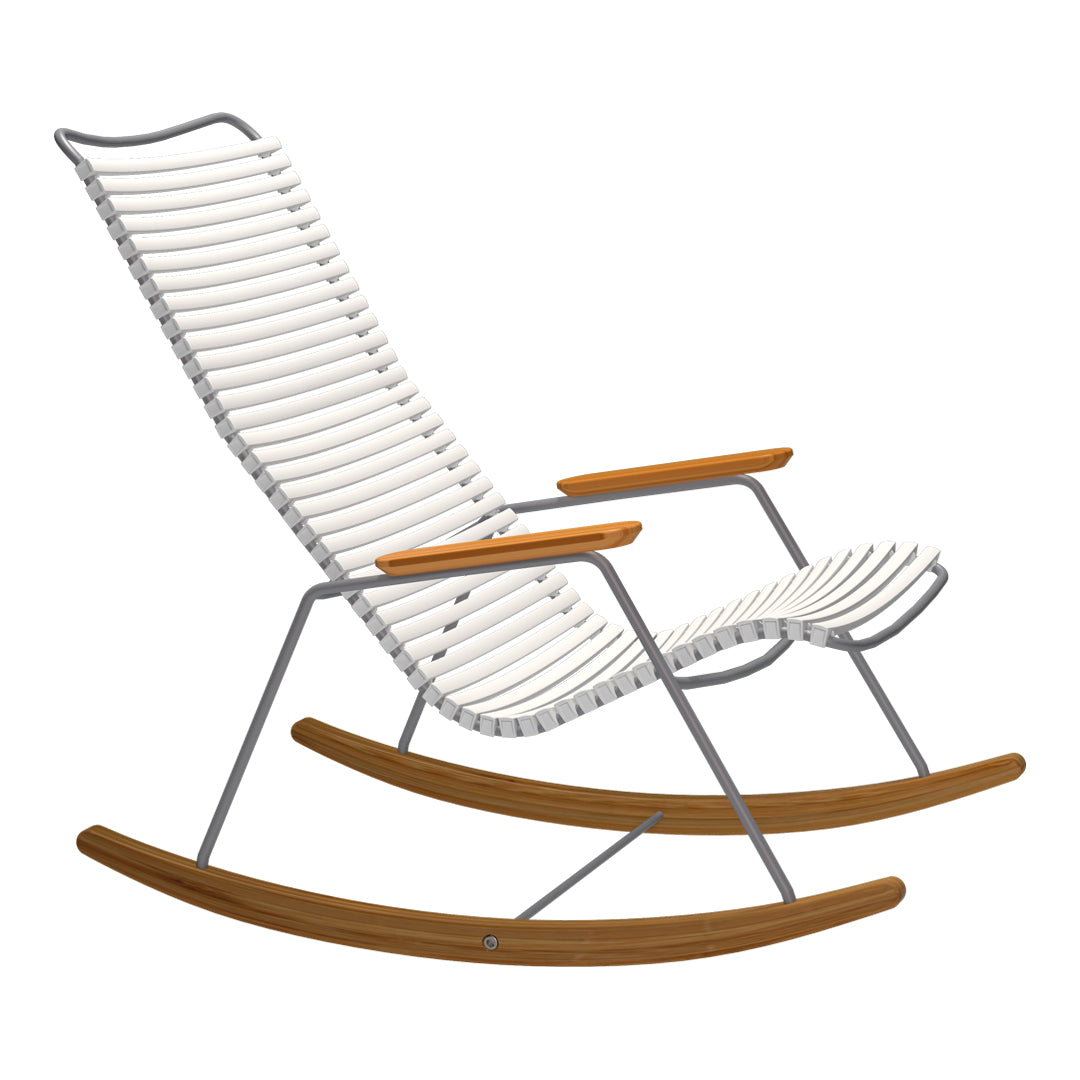 Best Outdoor Rocking Chair for Patio, Garden & Backyard - Durable All-Weather Wicker Furniture with Cushions - Perfect for Relaxing, Reading & Enjoying Nature